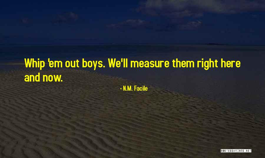 Boys Ll Quotes By N.M. Facile Boys Ll Quotes By N.M. Facile