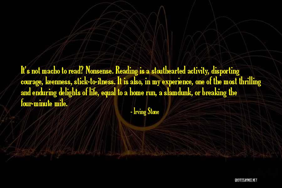 Boys Reading Quotes By Irving Stone Boys Reading Quotes By Irving Stone