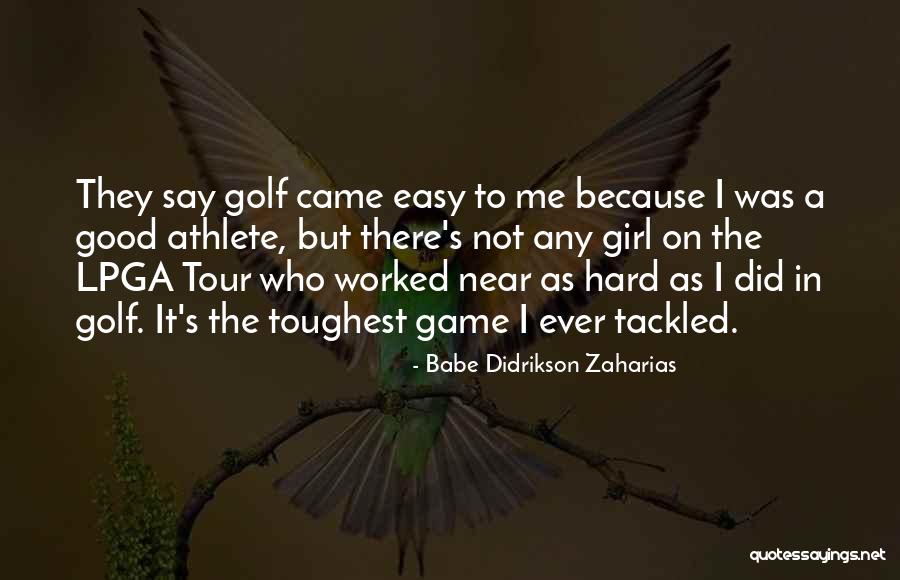 Bozecks Quotes By Babe Didrikson Zaharias Bozecks Quotes By Babe Didrikson Zaharias