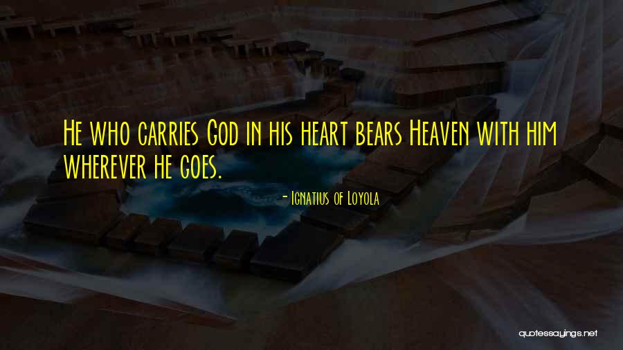 Bpme Quotes By Ignatius Of Loyola Bpme Quotes By Ignatius Of Loyola