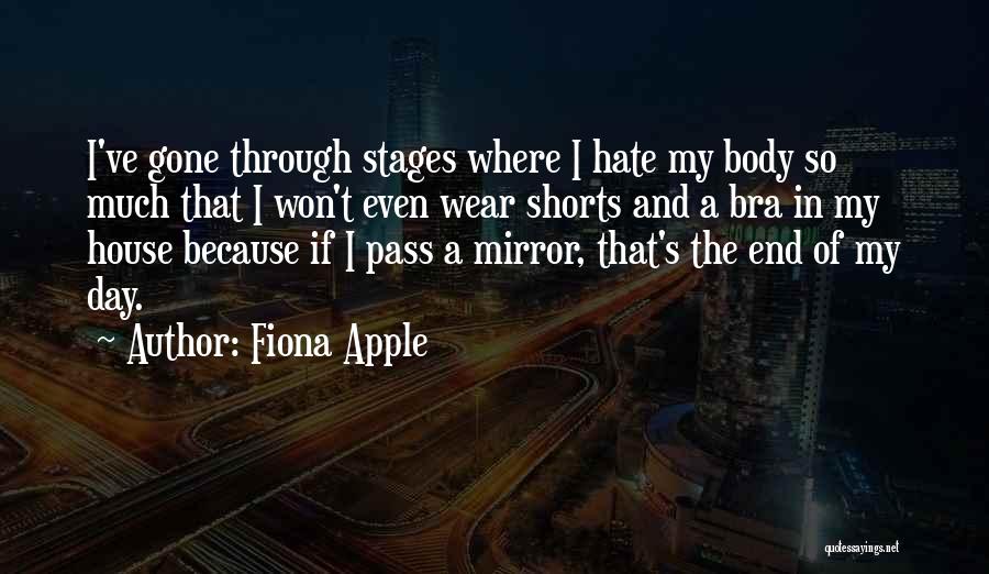 Bra Quotes By Fiona Apple