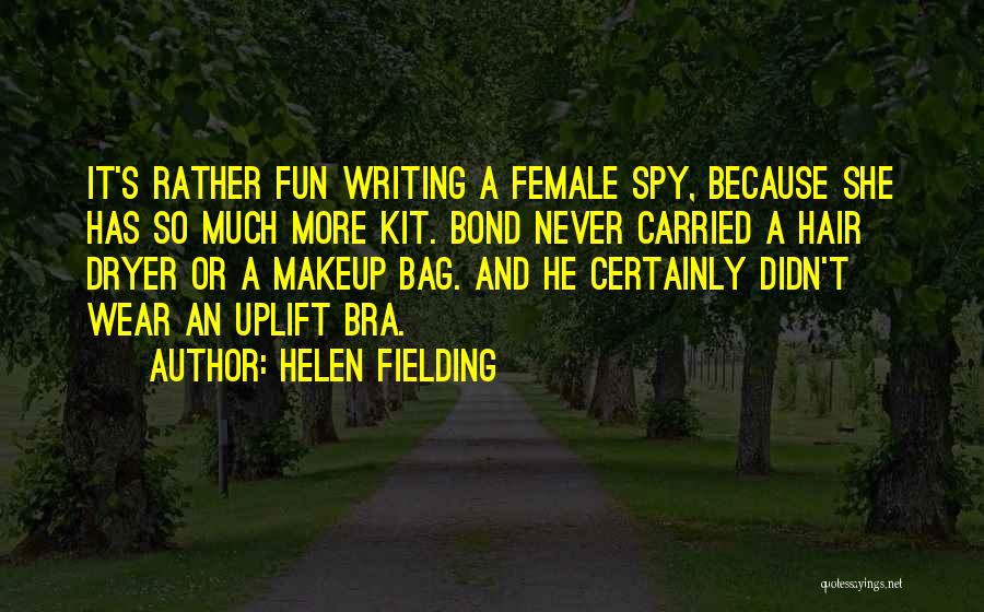 Bra Quotes By Helen Fielding