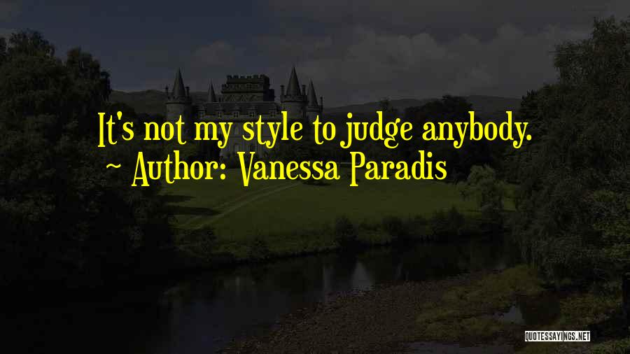 Brabrand Quotes By Vanessa Paradis