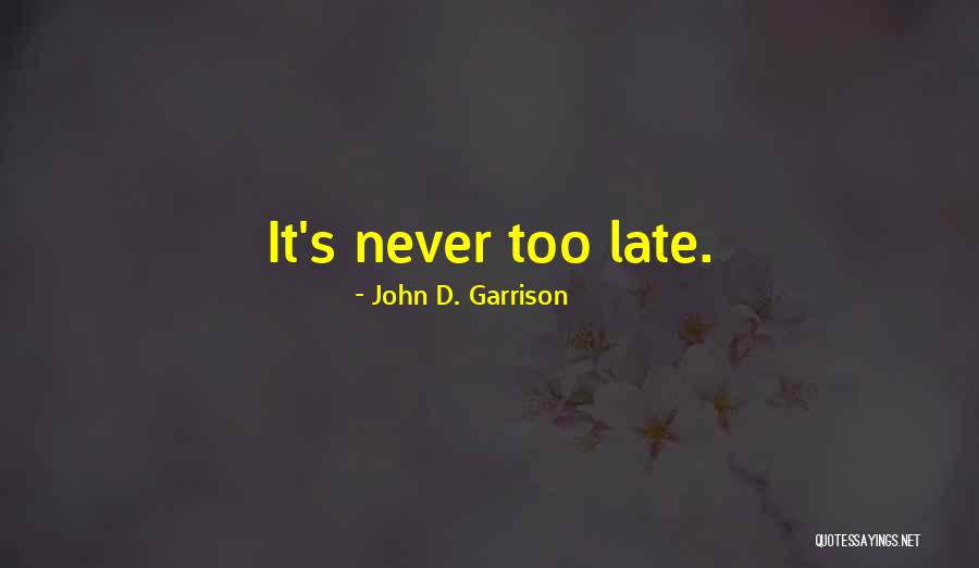 Bracamonte Law Quotes By John D. Garrison Bracamonte Law Quotes By John D. Garrison