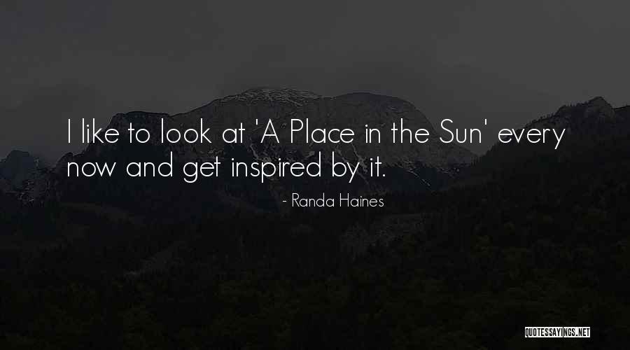 Brachmann Delange Quotes By Randa Haines Brachmann Delange Quotes By Randa Haines