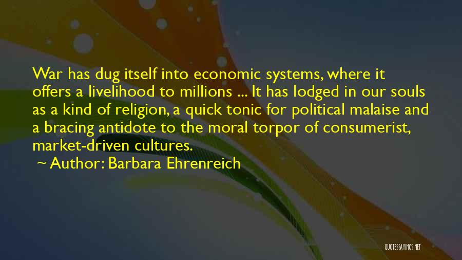 Bracing Quotes By Barbara Ehrenreich