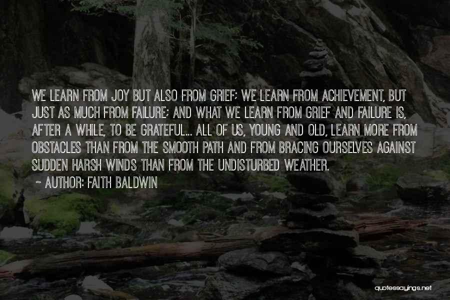 Bracing Quotes By Faith Baldwin
