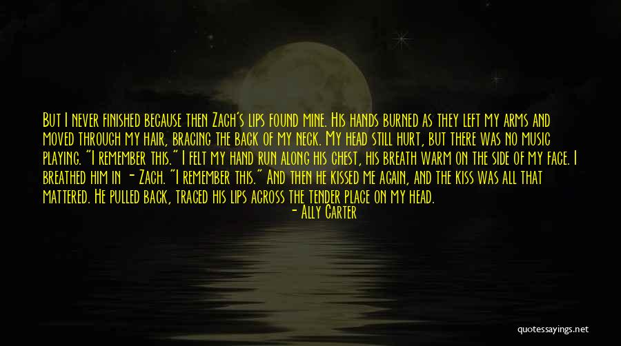 Bracing Yourself Quotes By Ally Carter Bracing Yourself Quotes By Ally Carter