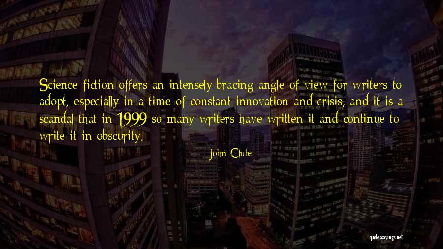 Bracing Yourself Quotes By John Clute Bracing Yourself Quotes By John Clute