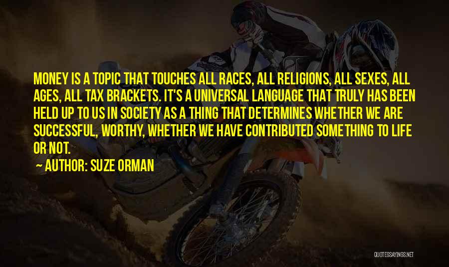Brackets In Quotes By Suze Orman