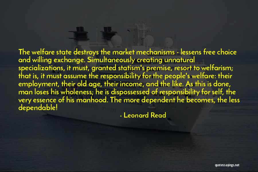 Brackify Quotes By Leonard Read Brackify Quotes By Leonard Read