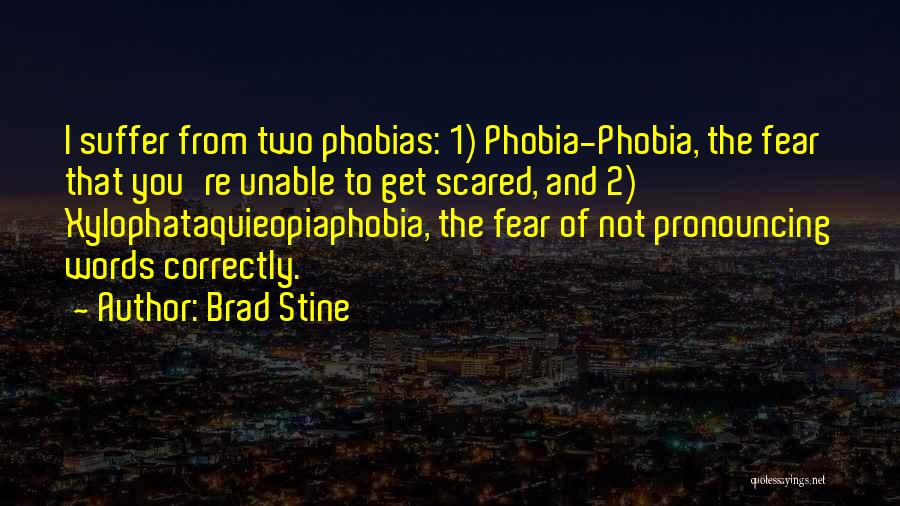 Brad Stine Quotes 1742671