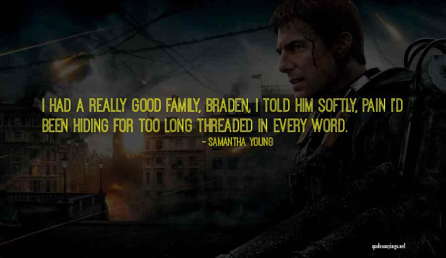 Braden Quotes By Samantha Young Braden Quotes By Samantha Young