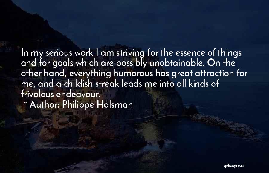 Bradley Hathaway Quotes By Philippe Halsman