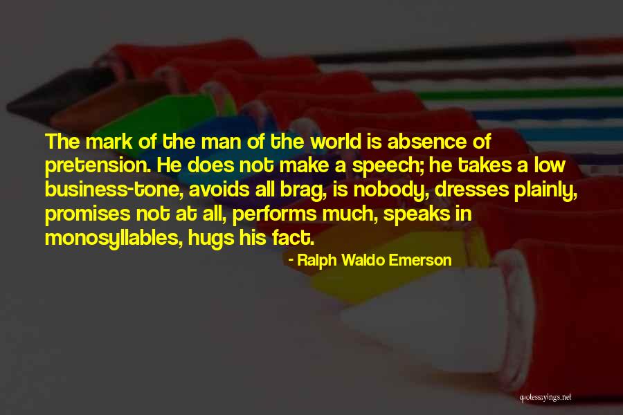 Brag Quotes By Ralph Waldo Emerson