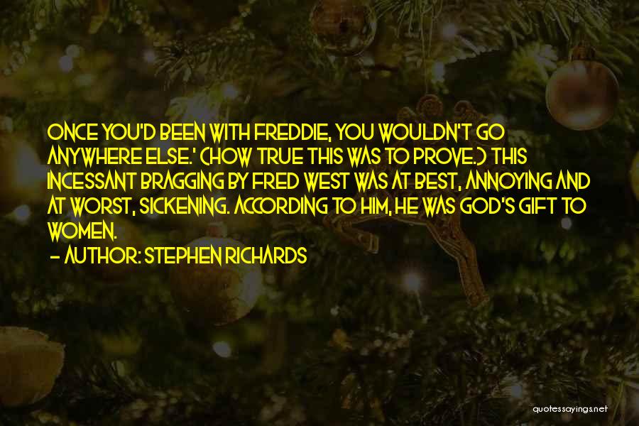 Bragging Quotes By Stephen Richards
