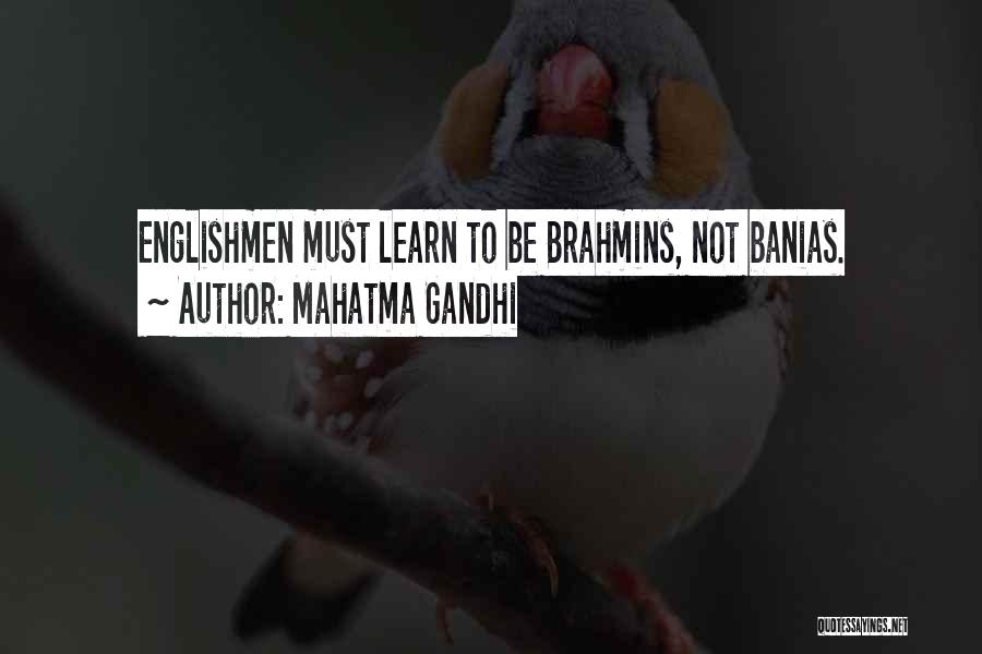 Brahmins Quotes By Mahatma Gandhi