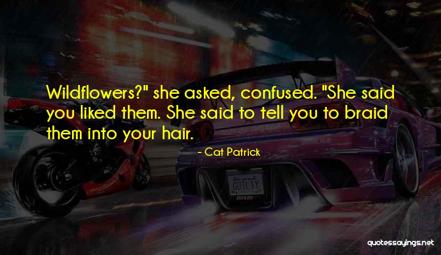 Braid Hair Quotes By Cat Patrick Braid Hair Quotes By Cat Patrick