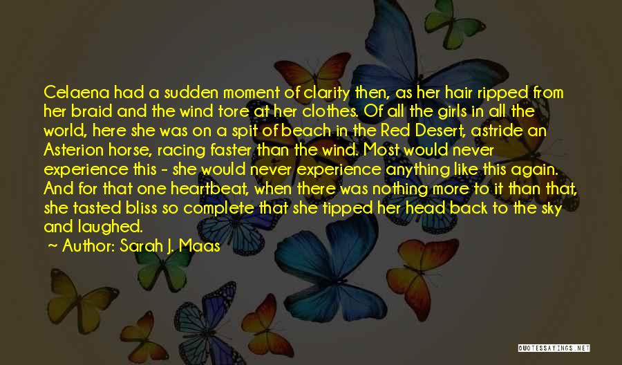 Braid Hair Quotes By Sarah J. Maas