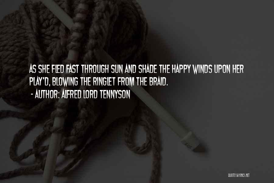 Braid Quotes By Alfred Lord Tennyson