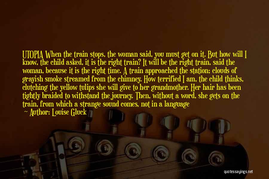 Braided Hair Quotes By Louise Gluck