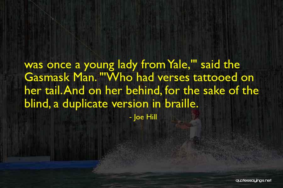 Braille Quotes By Joe Hill