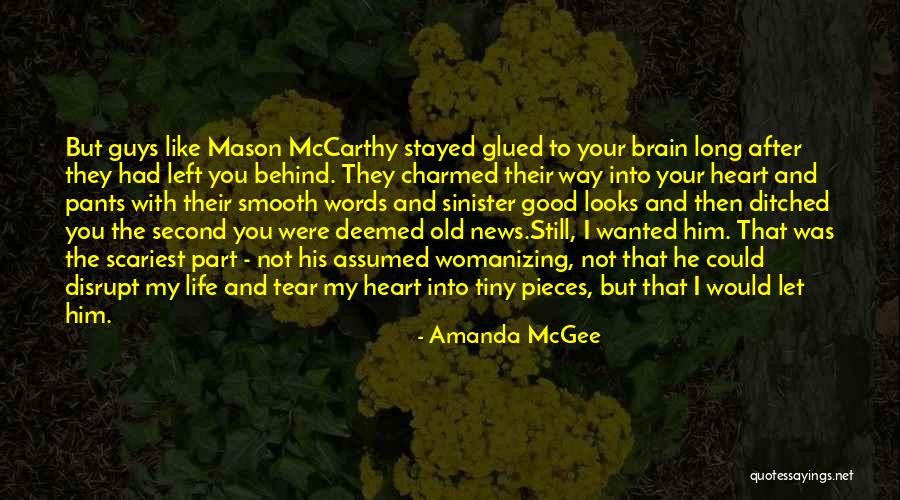 Brain And Heart Love Quotes By Amanda McGee