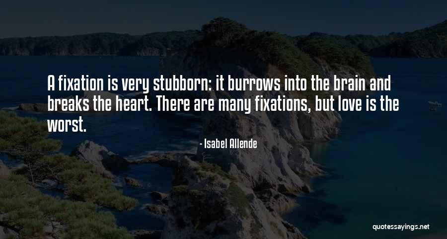 Brain And Heart Love Quotes By Isabel Allende Brain And Heart Love Quotes By Isabel Allende