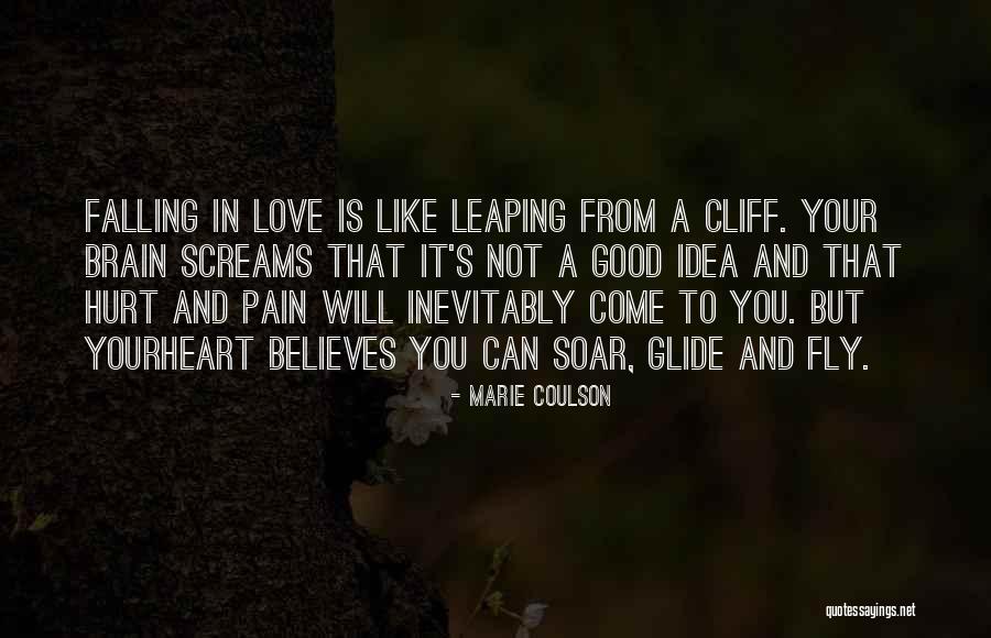 Brain And Heart Love Quotes By Marie Coulson