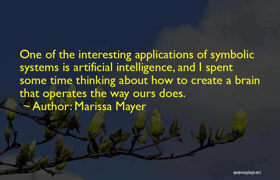 Brain And Intelligence Quotes By Marissa Mayer