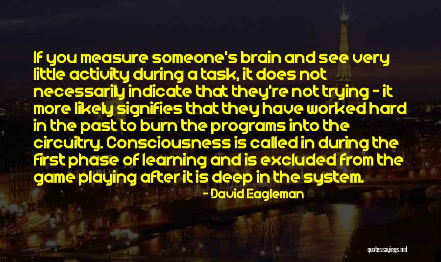 Brain And Learning Quotes By David Eagleman Brain And Learning Quotes By David Eagleman