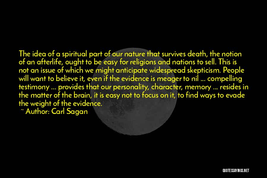 Brain And Memory Quotes By Carl Sagan