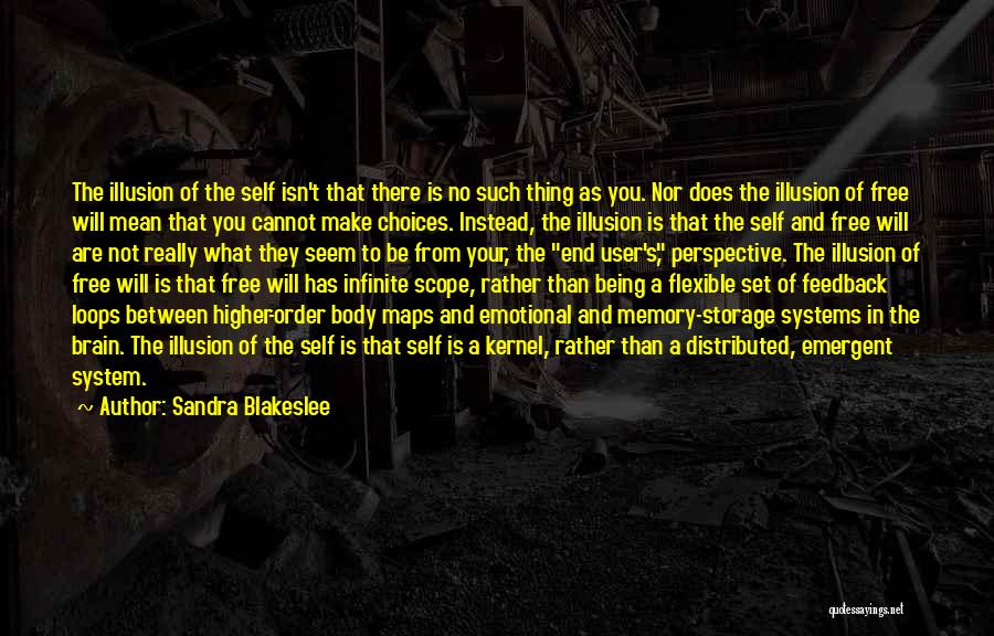 Brain And Memory Quotes By Sandra Blakeslee