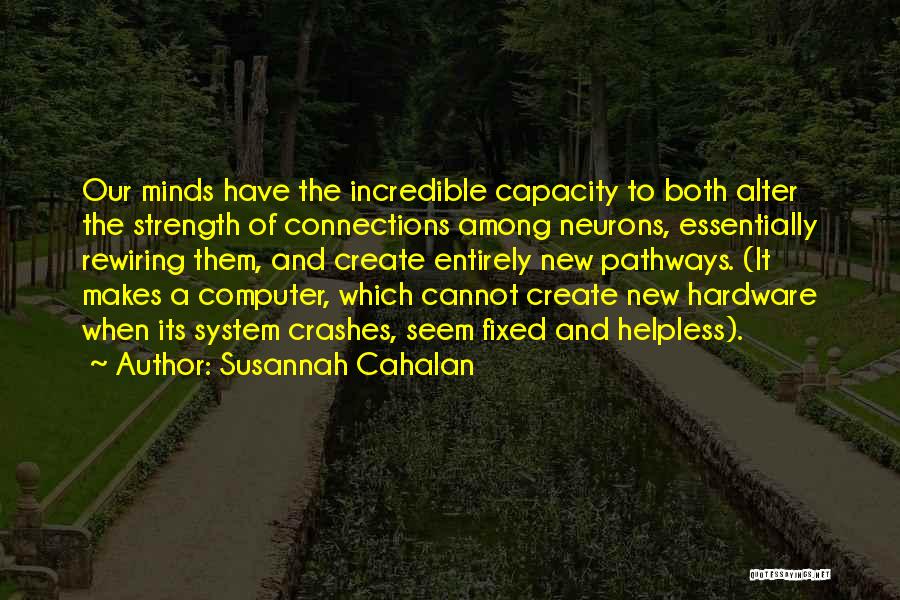 Brain Capacity Quotes By Susannah Cahalan