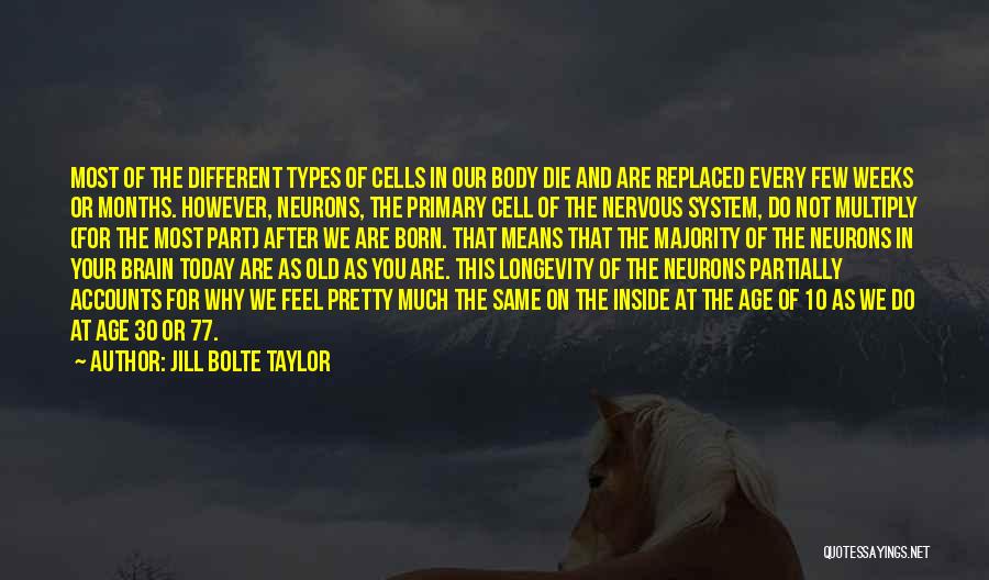 Brain Cell Quotes By Jill Bolte Taylor