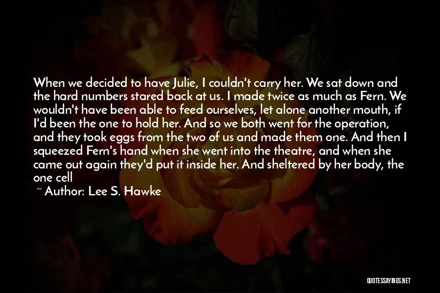 Brain Cell Quotes By Lee S. Hawke