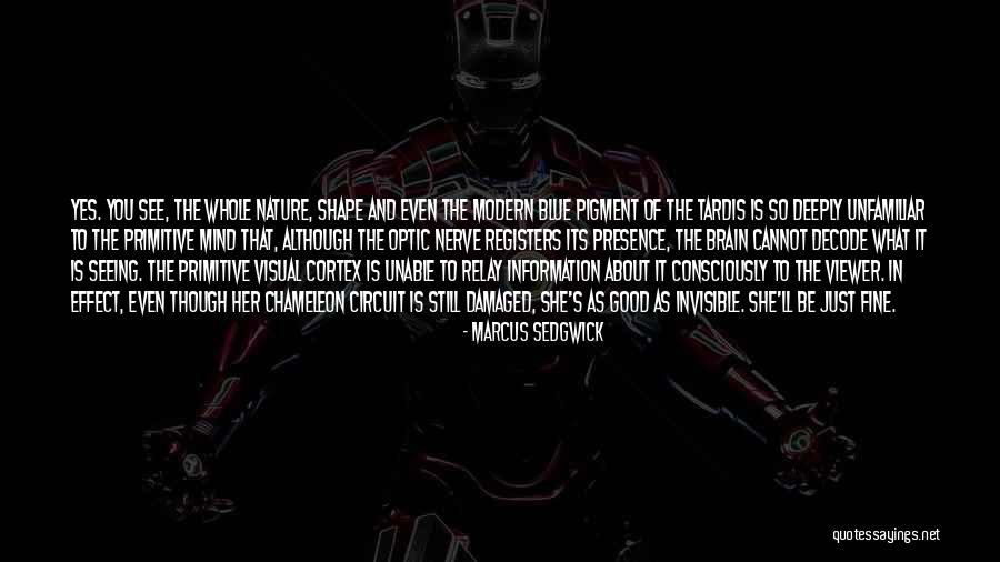 Brain Damaged Quotes By Marcus Sedgwick Brain Damaged Quotes By Marcus Sedgwick