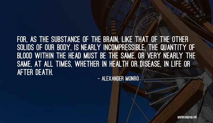 Brain Disease Quotes By Alexander Monro Brain Disease Quotes By Alexander Monro