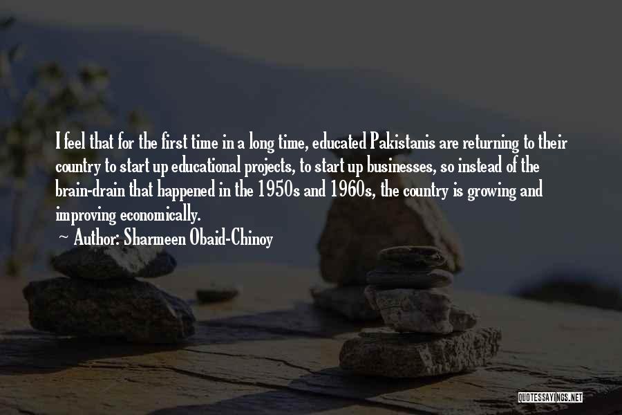 Brain Drain Quotes By Sharmeen Obaid-Chinoy
