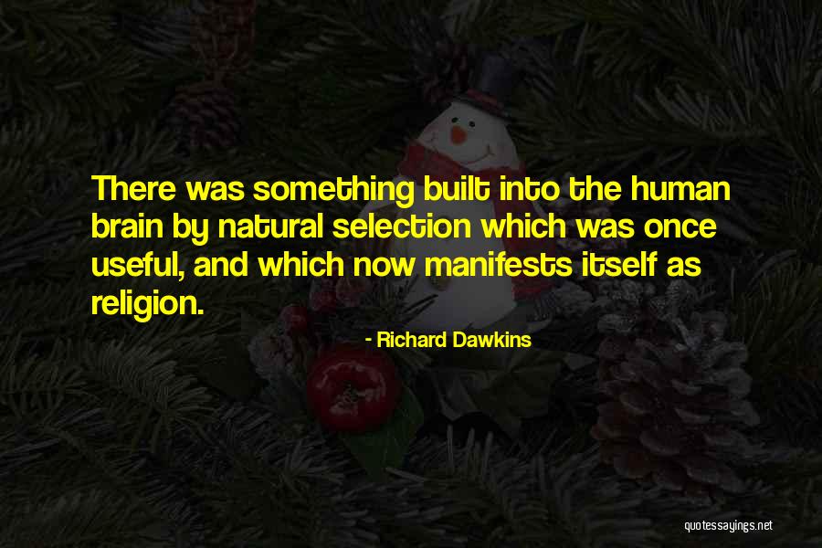 Brain Evolution Quotes By Richard Dawkins Brain Evolution Quotes By Richard Dawkins