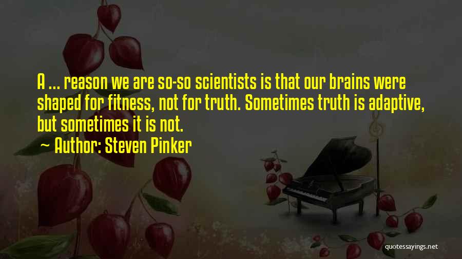 Brain Fitness Quotes By Steven Pinker