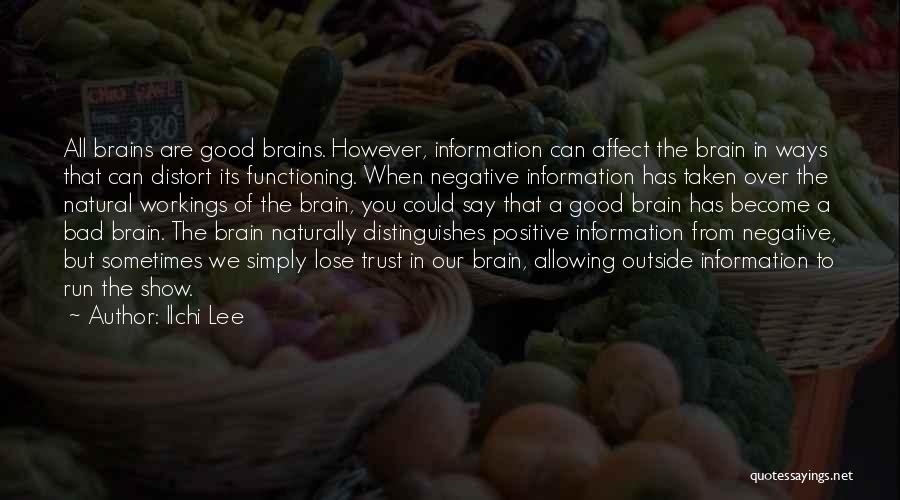 Brain Functioning Quotes By Ilchi Lee