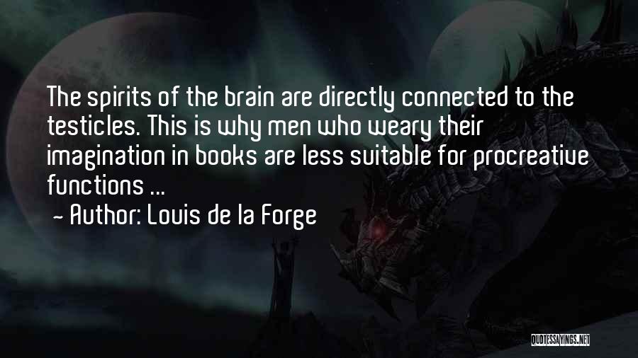 Brain Functions Quotes By Louis De La Forge