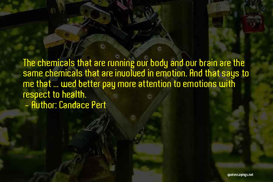 Brain Health Quotes By Candace Pert