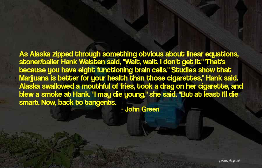 Brain Health Quotes By John Green