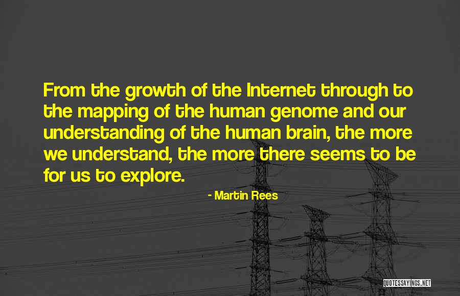 Brain Mapping Quotes By Martin Rees