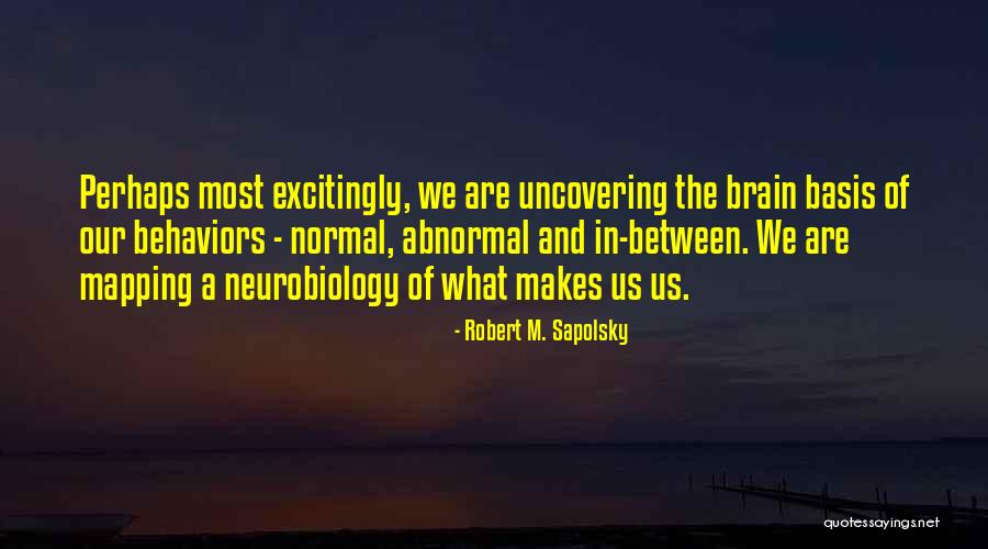 Brain Mapping Quotes By Robert M. Sapolsky