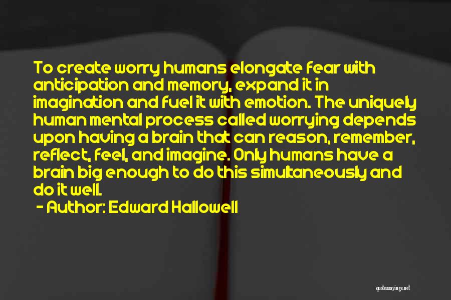 Brain Memory Quotes By Edward Hallowell