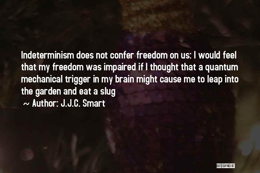 Brain Slug Quotes By J.J.C. Smart