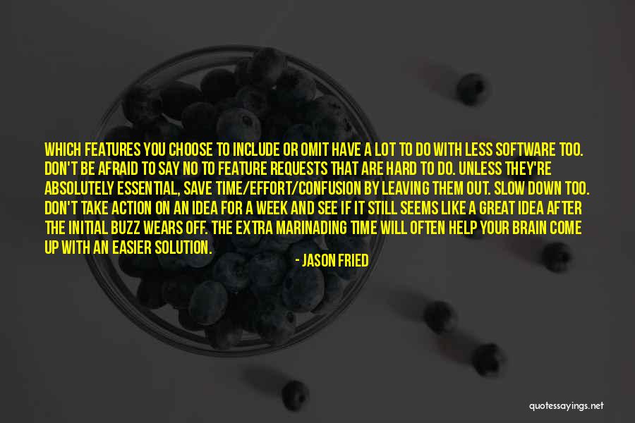 Brain Software Quotes By Jason Fried Brain Software Quotes By Jason Fried